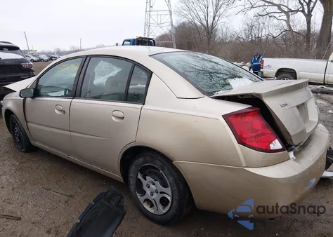 2004 Saturn Ion 2 из США, поврежденный, VIN 1G8AJ52F04Z146877